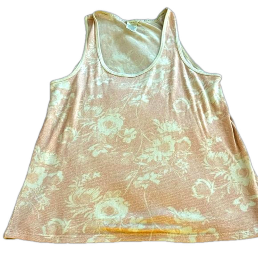 Lucky Brand Pink Floral Tank - size S - Picture 1 of 4